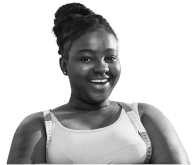 a smiling woman